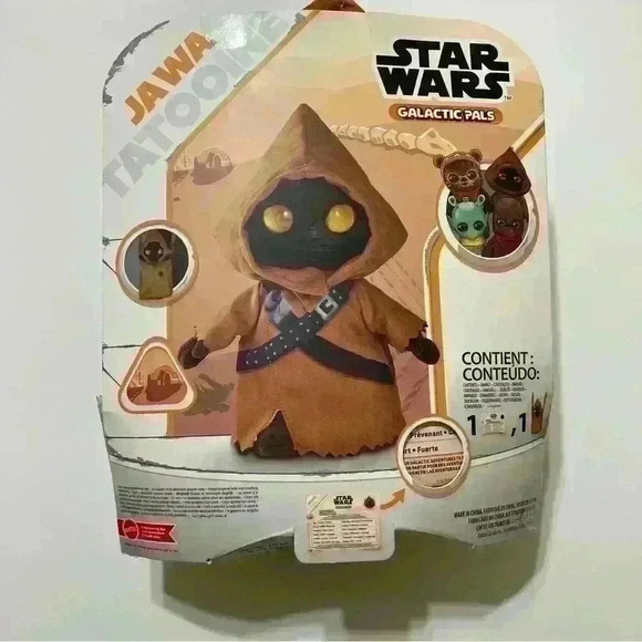 NEW Star Wars Galactic Pals Baby Jawa Tatooine 11" Plush Doll (2002 Mattel) - Picture 3 of 7